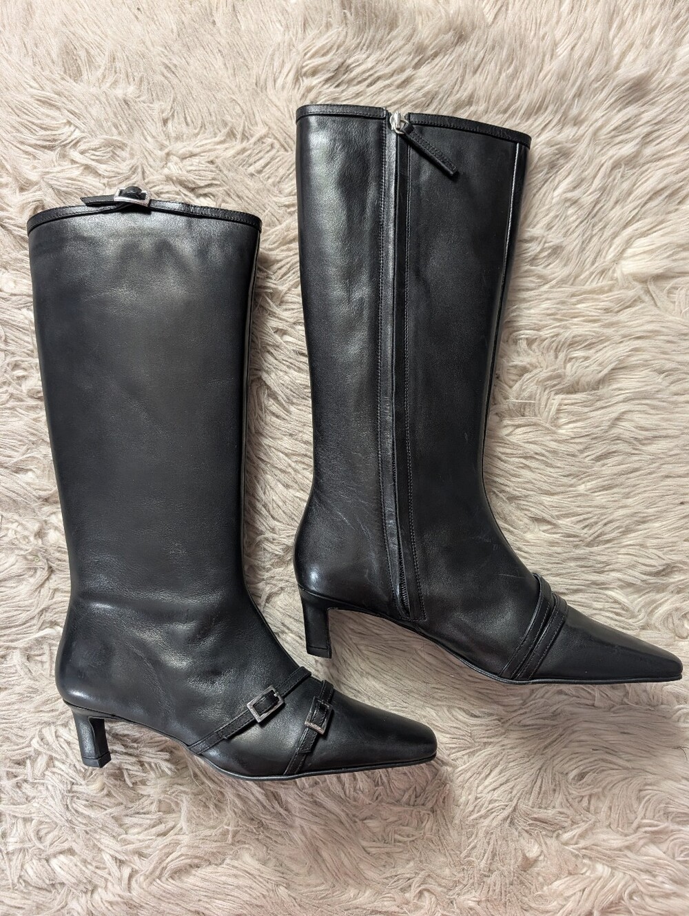 EUC Alohas Nicky Leather Boots in Black - Picture 10 of 16